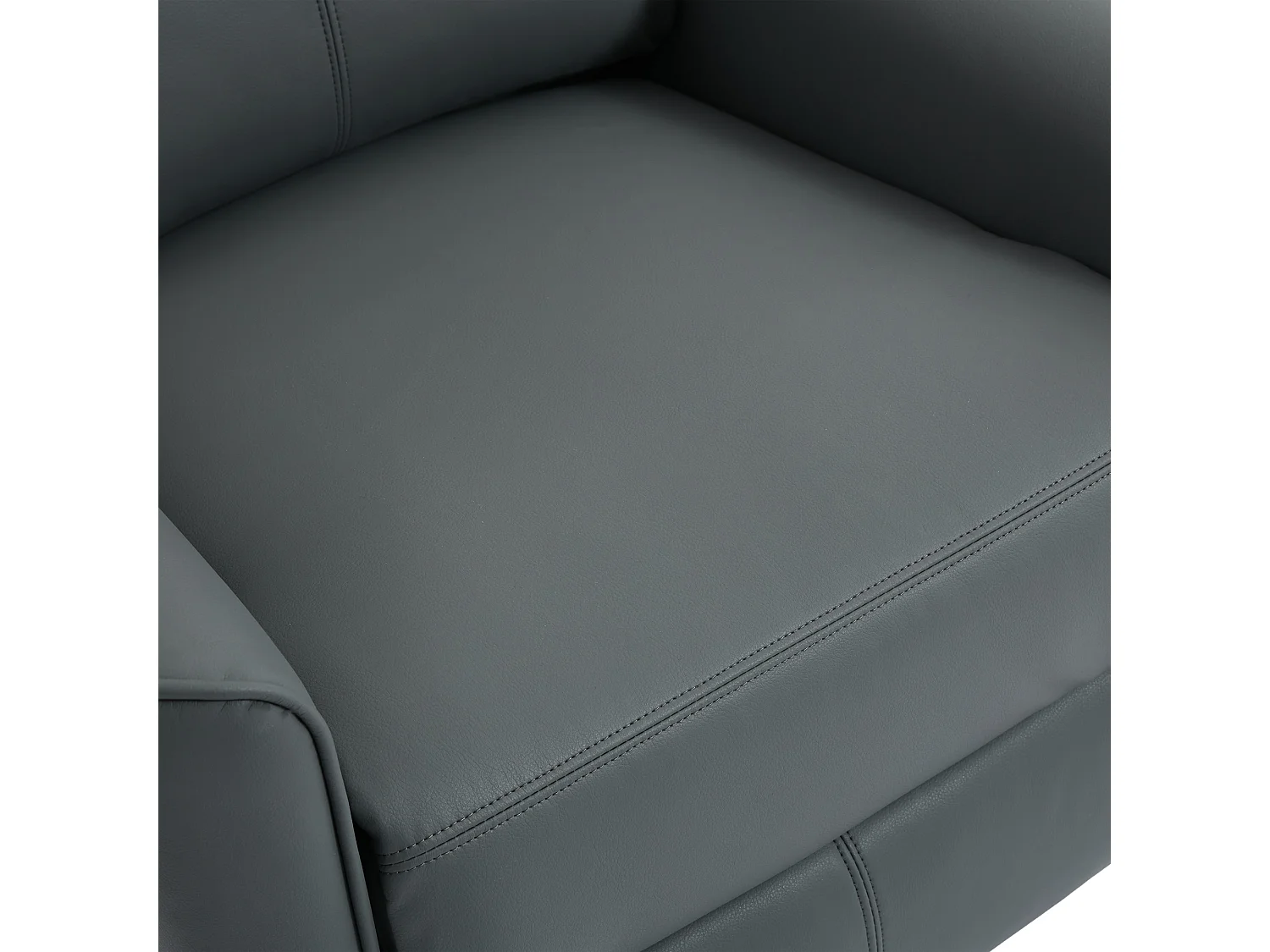 Madrid Manual Air Leather Recliner Chair