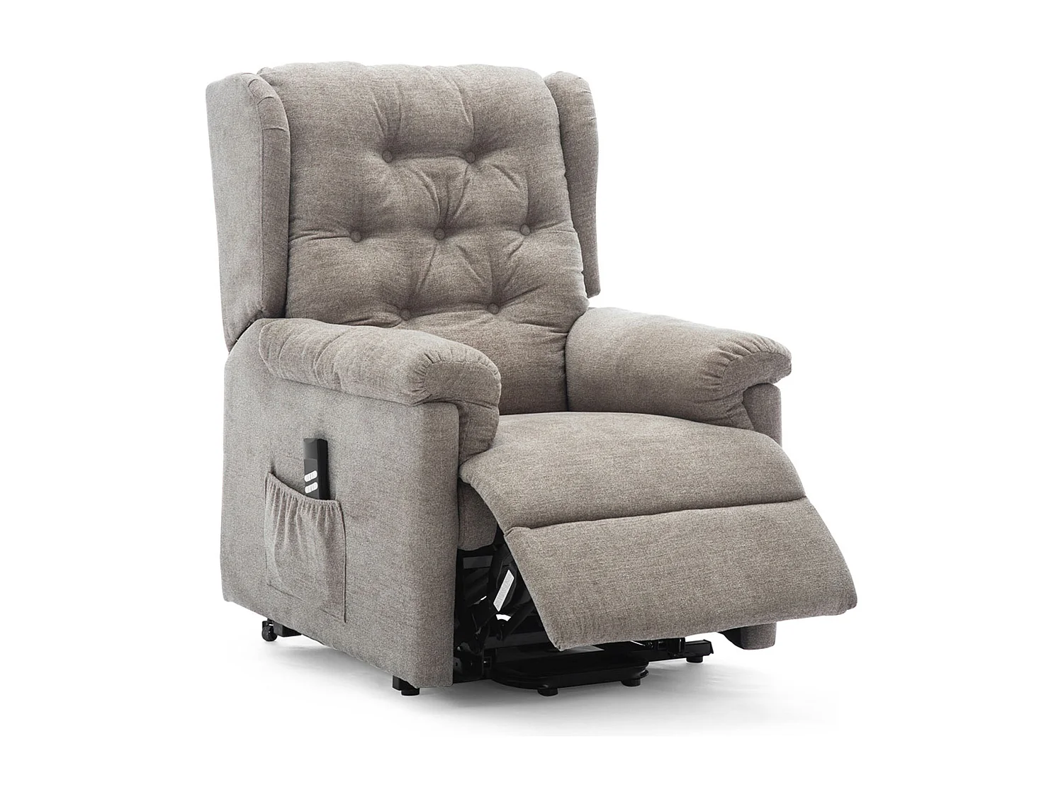 Barnsley Fabric Electric Dual Motor Rise Recliner Mobility Armchair
