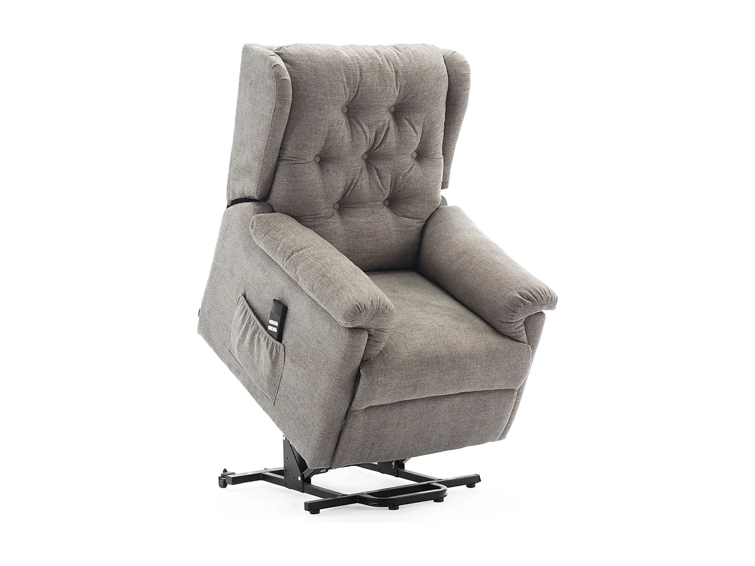 Barnsley Fabric Electric Dual Motor Rise Recliner Mobility Armchair