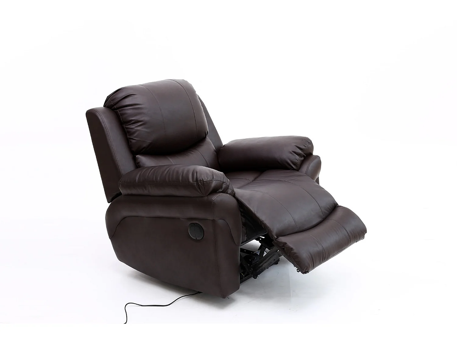 Madison Electric Bonded Leather Automatic Recliner Home Lounge Chair