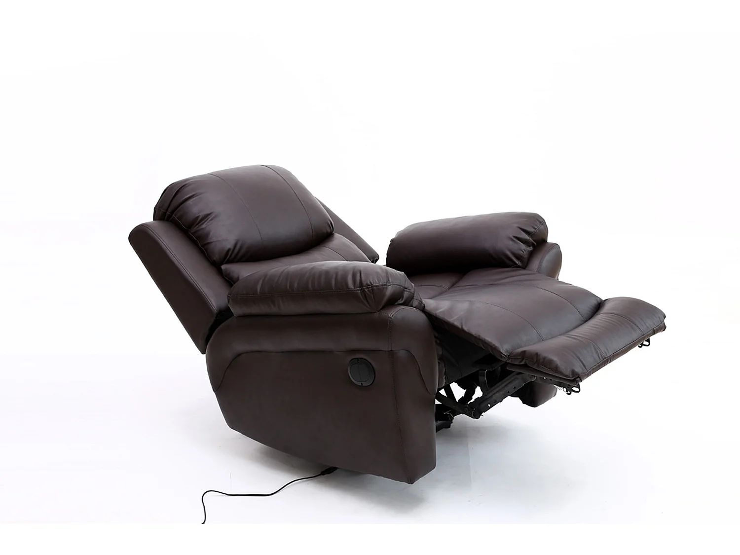 Madison Electric Bonded Leather Automatic Recliner Home Lounge Chair