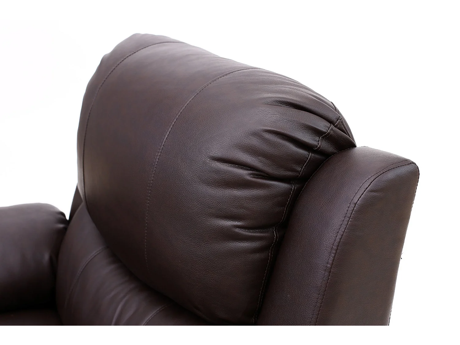 Madison Electric Bonded Leather Automatic Recliner Home Lounge Chair