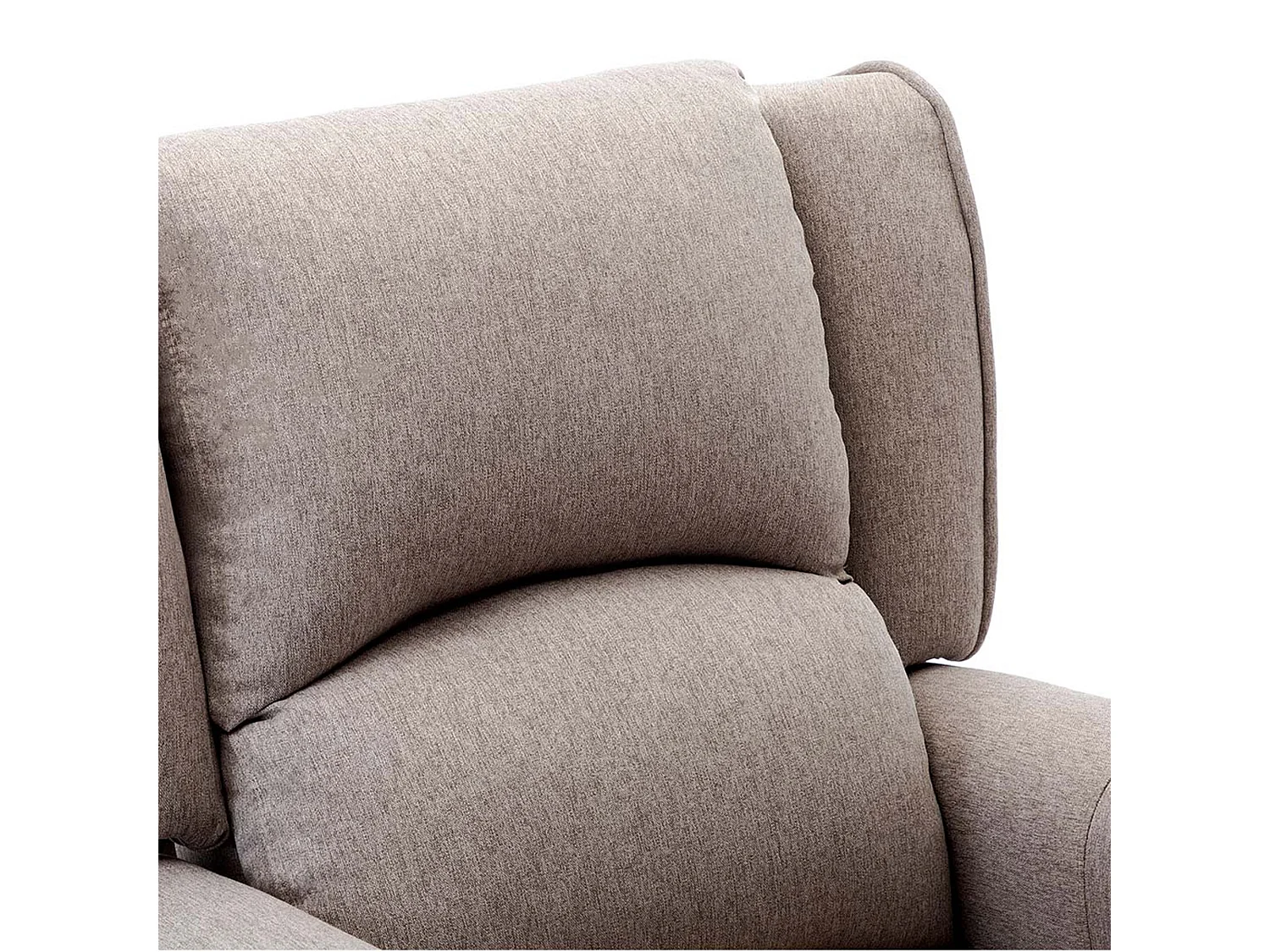 Charlotte Modern Fabric Pushback Recliner Sofa Accent Chair