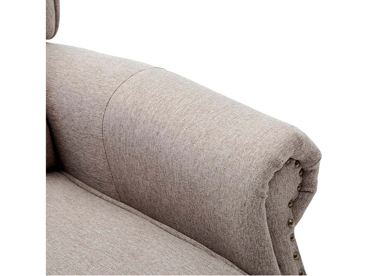 Charlotte Modern Fabric Pushback Recliner Sofa Accent Chair