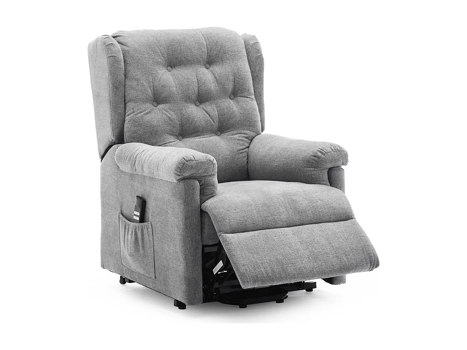 Barnsley Fabric Electric Dual Motor Rise Recliner Mobility Armchair