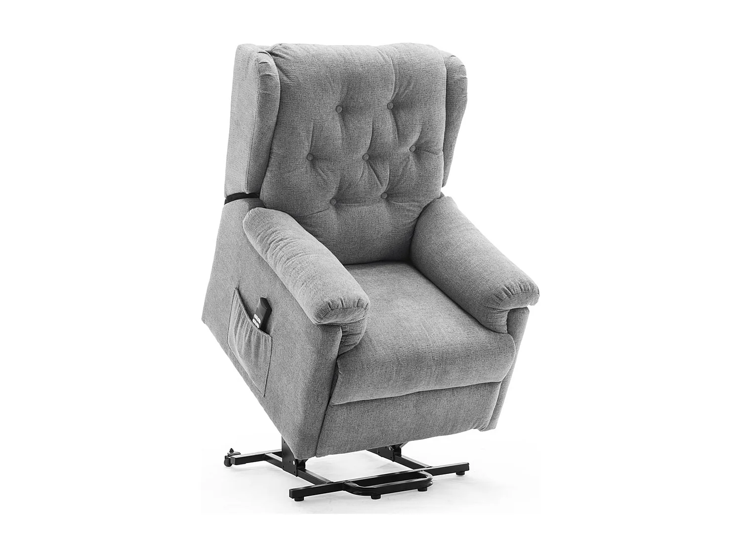 Barnsley Fabric Electric Dual Motor Rise Recliner Mobility Armchair