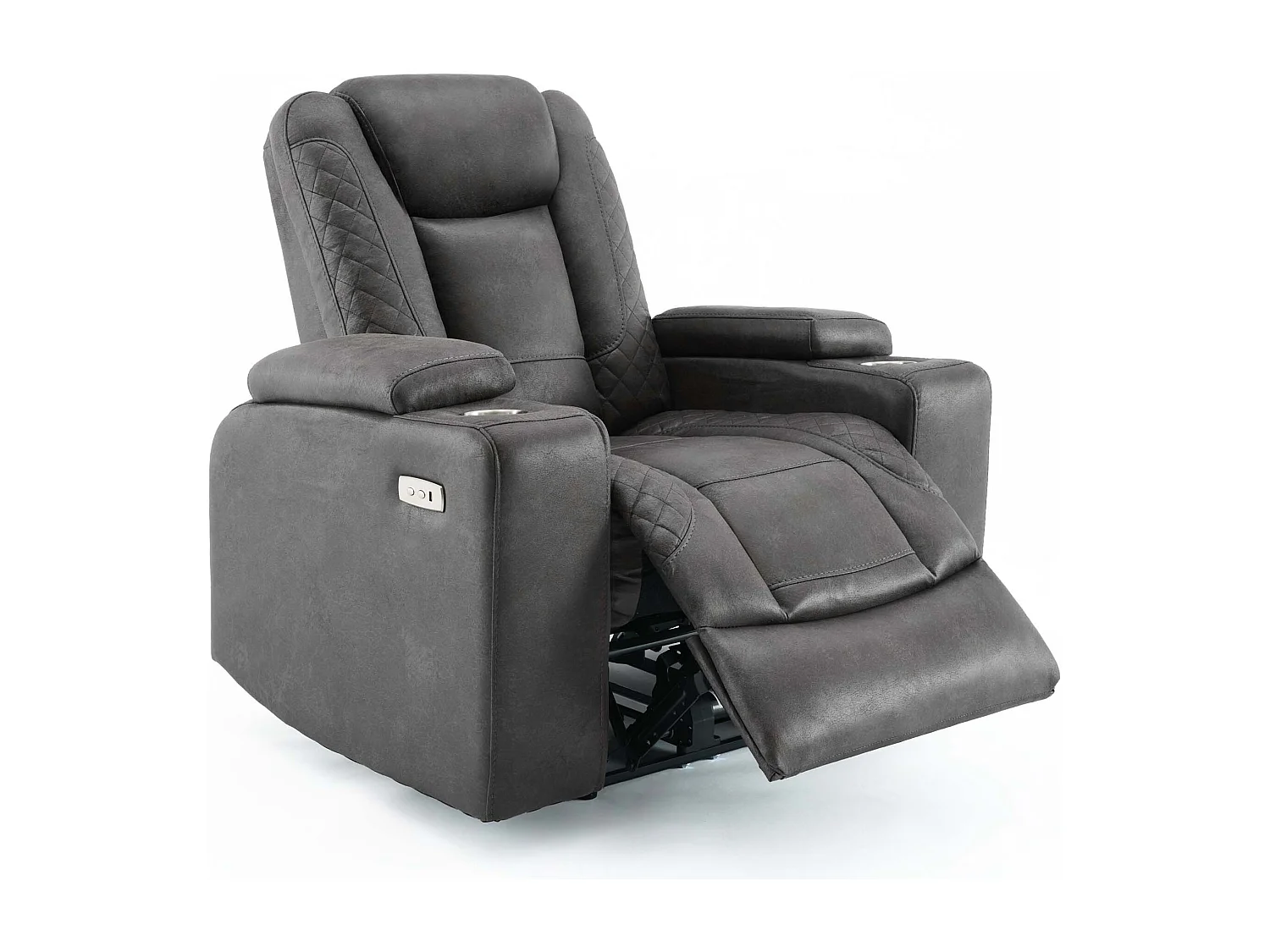 Ashton Electric Recliner Technology Fabric USB-C Charging Recliner Chair