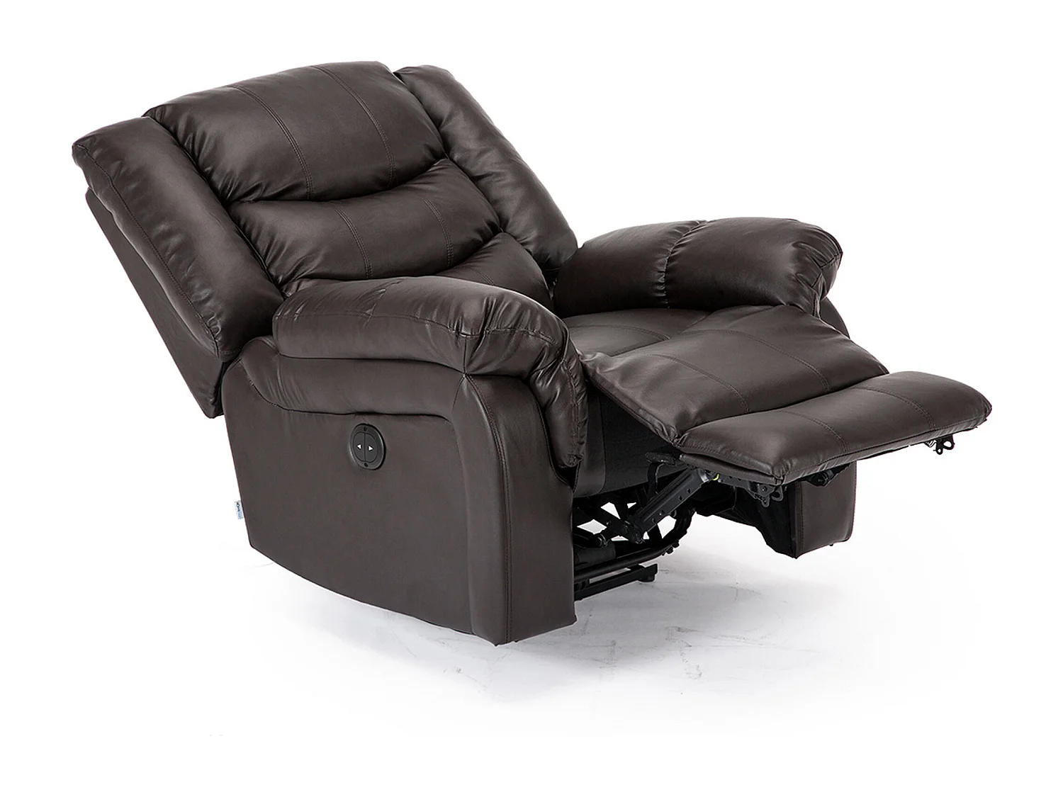 Seattle Electric Automatic Recliner Home Lounge Bonded Leather Chair