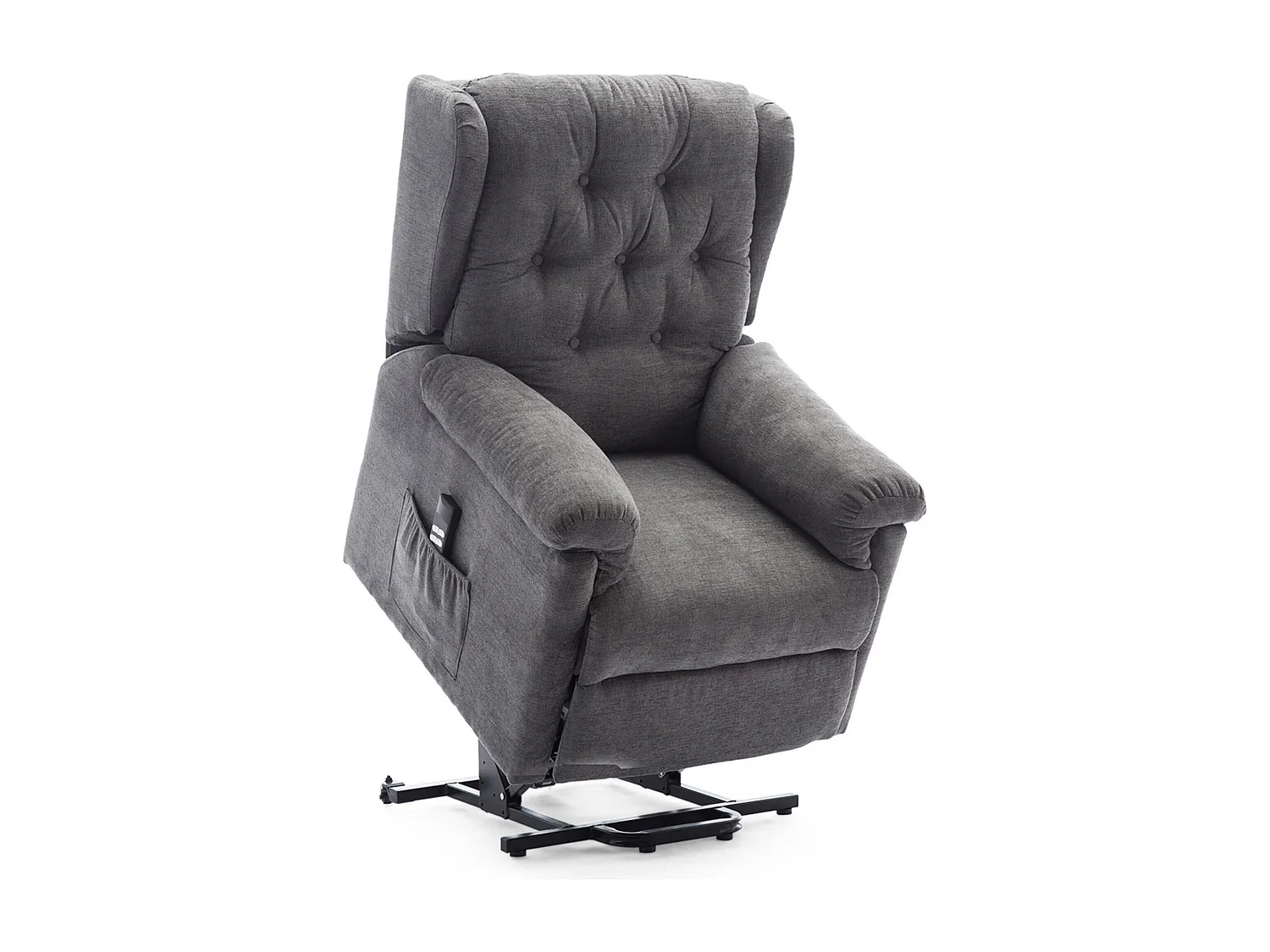 Barnsley Fabric Electric Dual Motor Rise Recliner Mobility Armchair