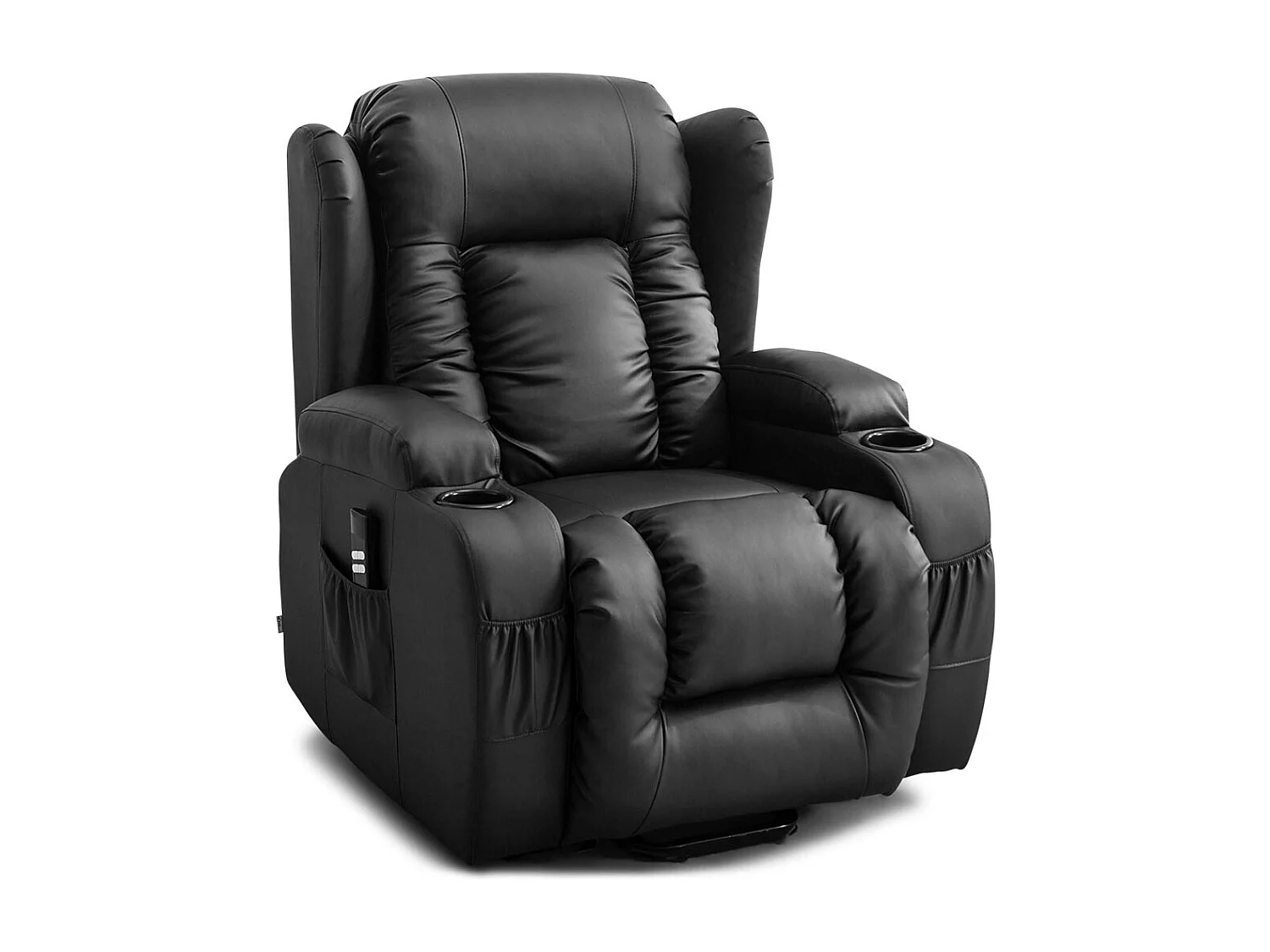 Caesar Dual Motor Rise Recliner Bonded Leather Heat And Massage Chair