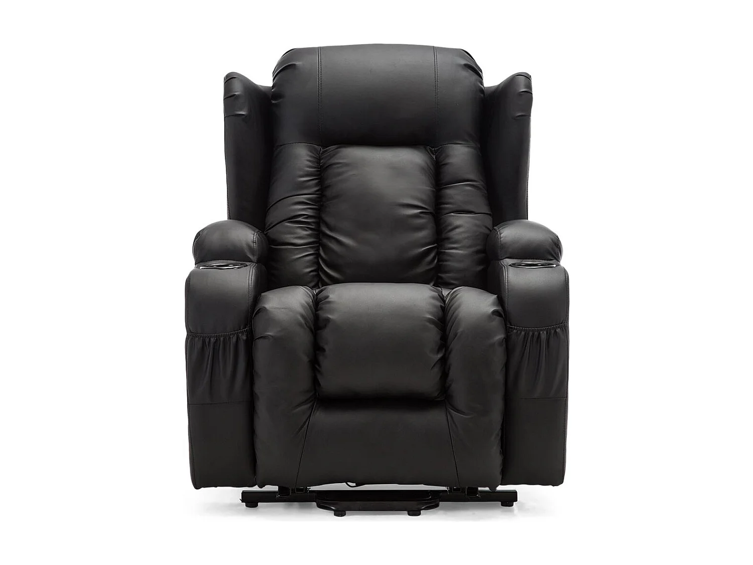 Caesar Dual Motor Rise Recliner Bonded Leather Heat And Massage Chair