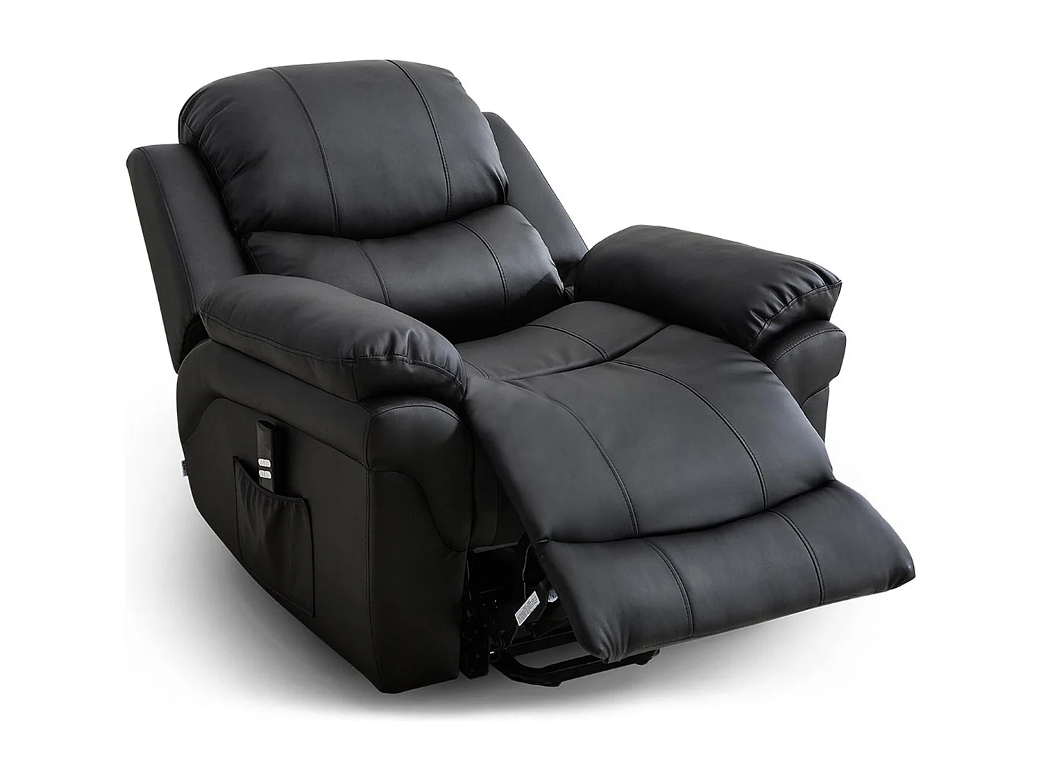 Madison Dual Motor Electric Rise Recliner Bonded Leather Lift Chair