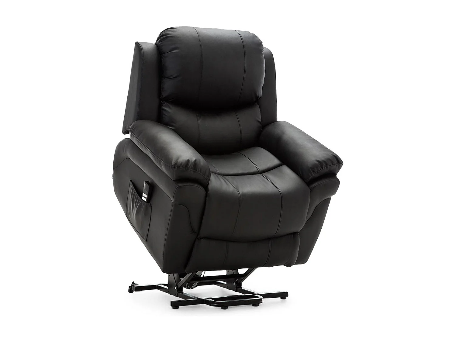 Madison Dual Motor Electric Rise Recliner Bonded Leather Lift Chair