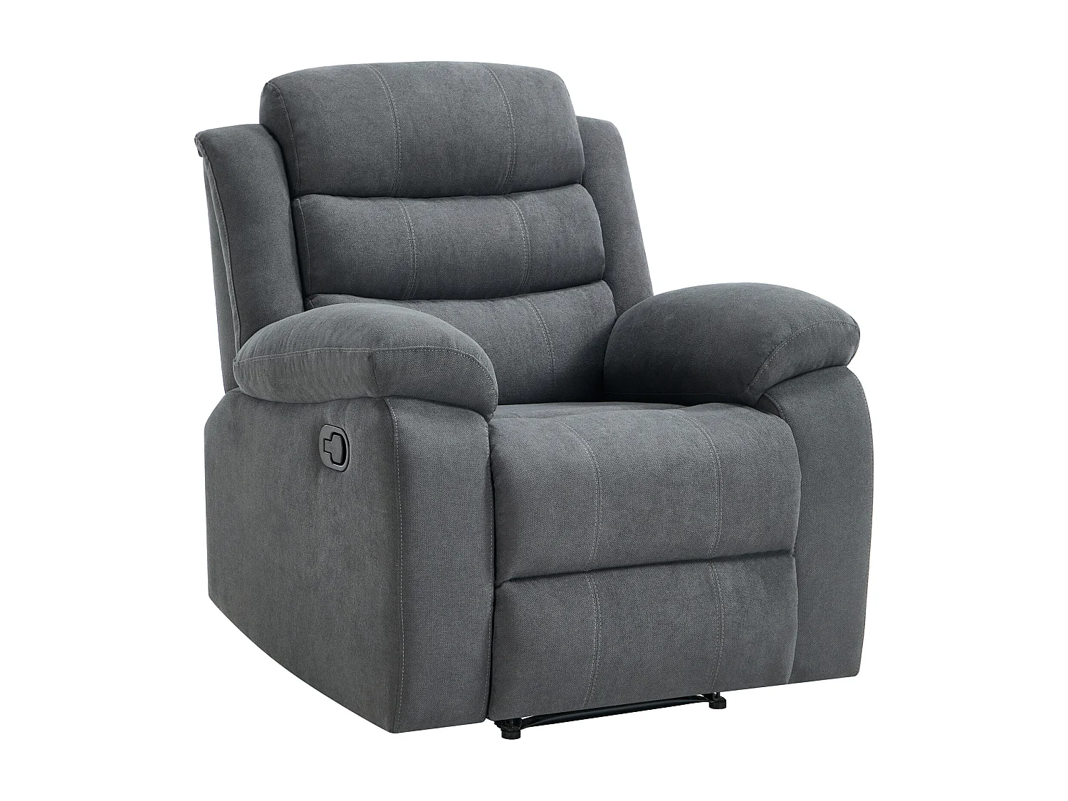 Boston 1 Seater Fabric Manual Recliner Chair
