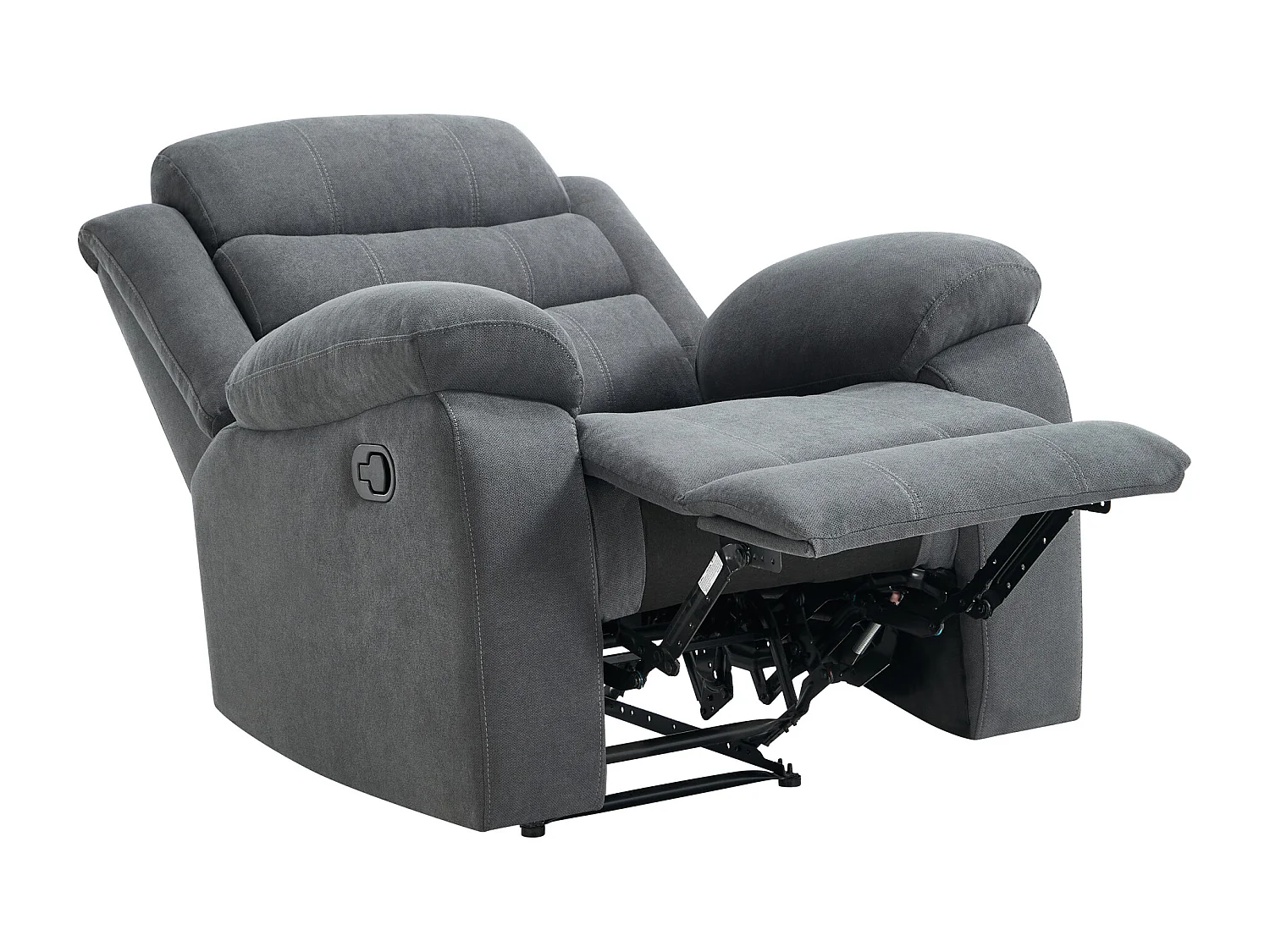 Boston 1 Seater Fabric Manual Recliner Chair