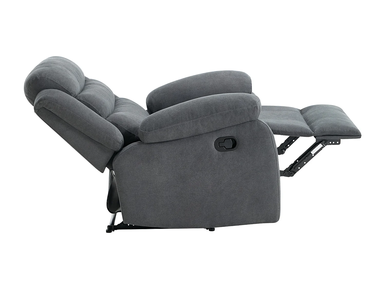 Boston 1 Seater Fabric Manual Recliner Chair