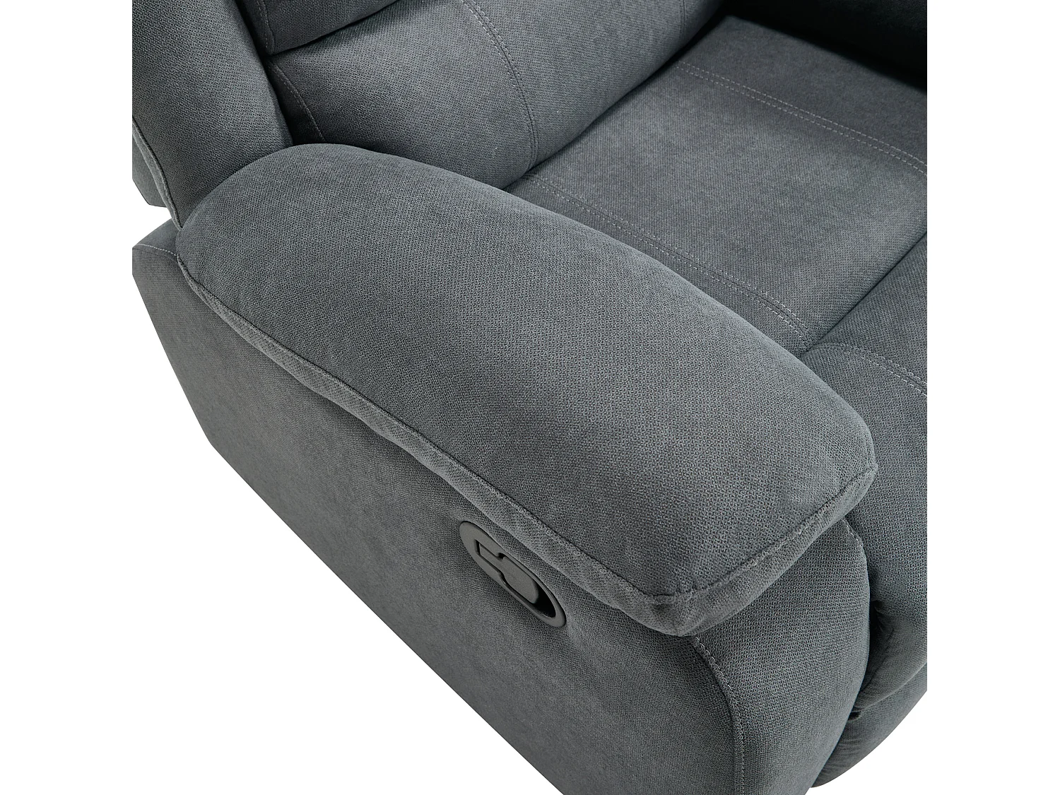 Boston 1 Seater Fabric Manual Recliner Chair