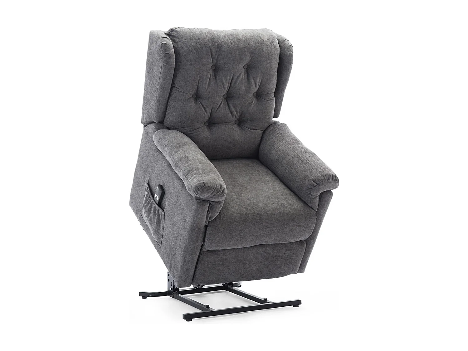 Barnsley Fabric Electric Single Motor Rise Recliner Mobility Armchair