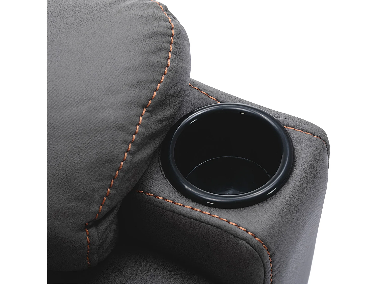 Afton Electric Technology Fabric Auto Recliner USB Lounge Sofa Chair