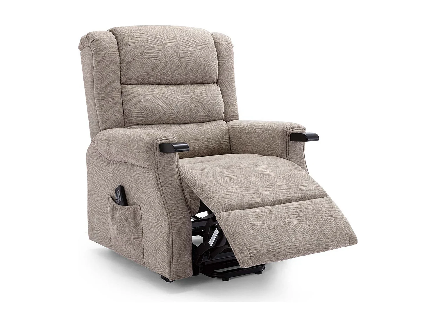 Ashfield Electric Fabric Dual Motor Rise Recliner Lift Mobility Chair