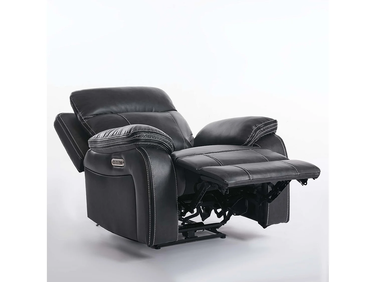 Vinson Electric Recliner Air Leather USB-C Charging Recliner Chair