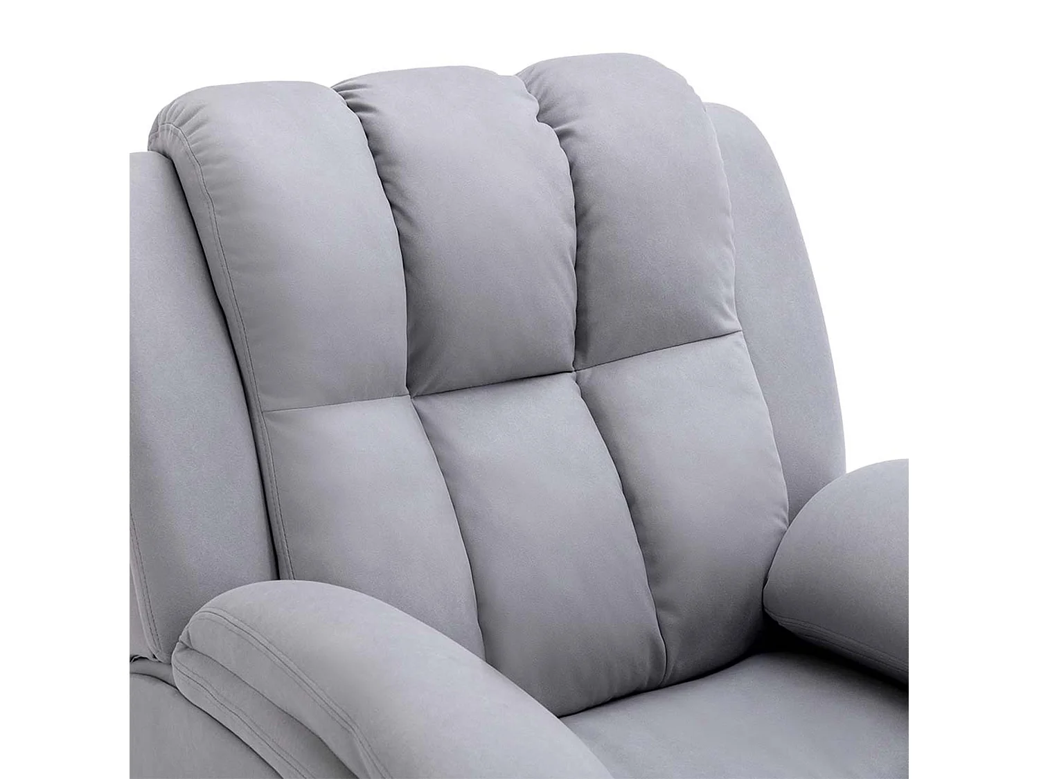 Brookline Electric Technology Fabric Auto Recliner USB Lounge Chair