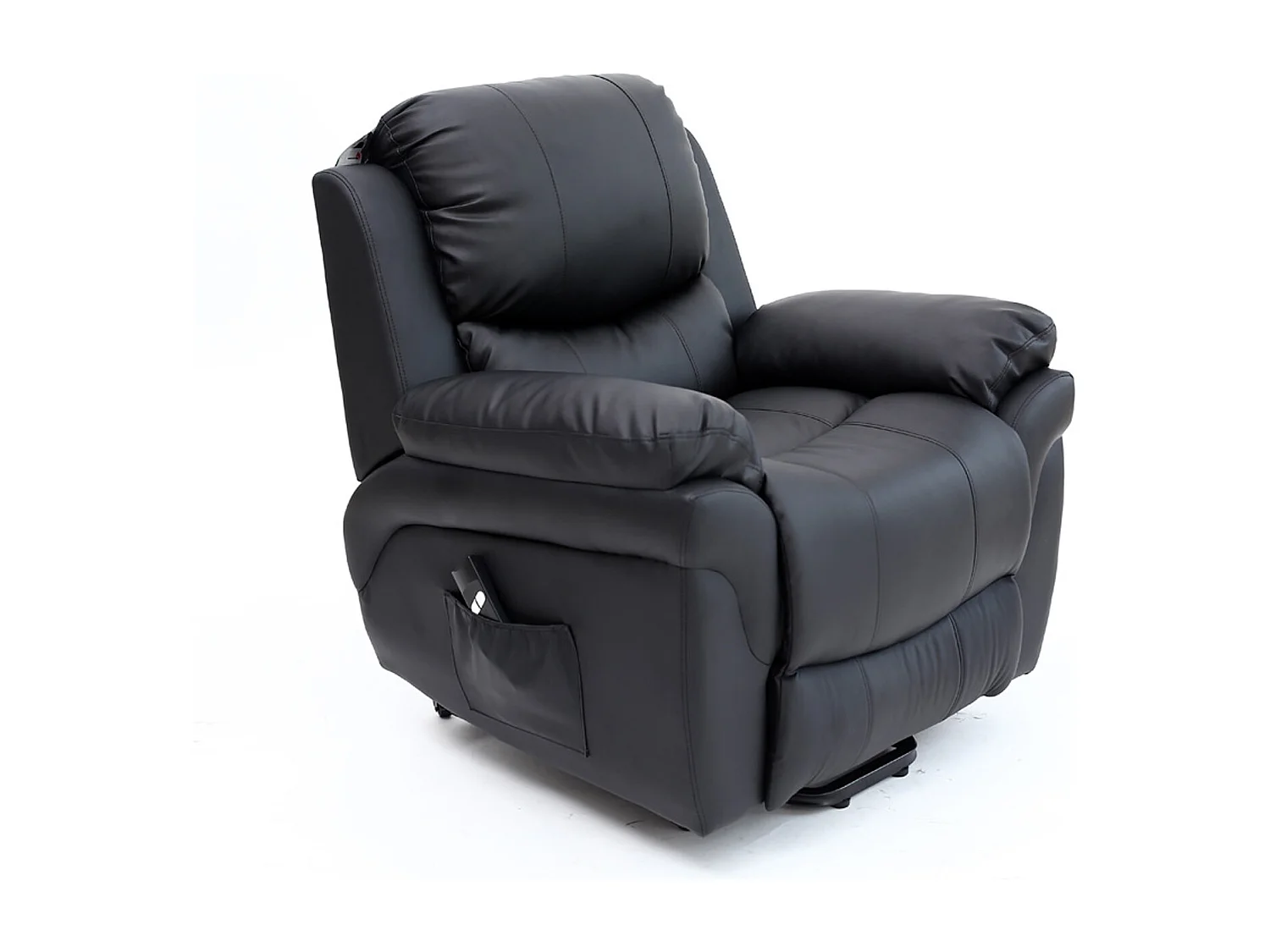 Madison Single Motor Electric Rise Recliner Bonded Leather Lift Chair