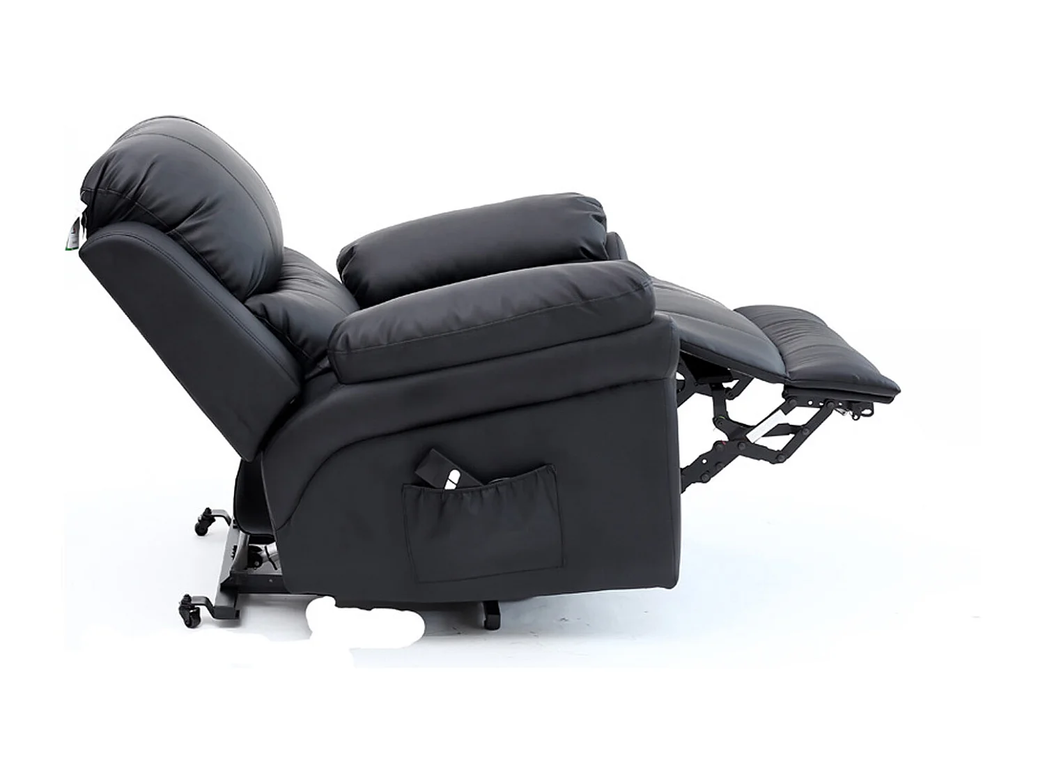 Madison Single Motor Electric Rise Recliner Bonded Leather Lift Chair