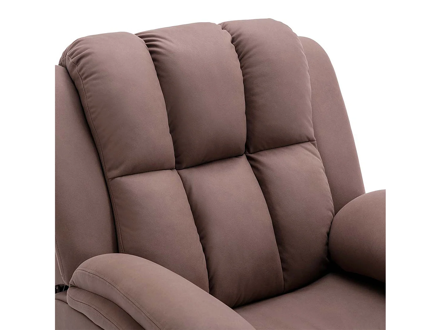 Brookline Electric Technology Fabric Auto Recliner USB Lounge Chair