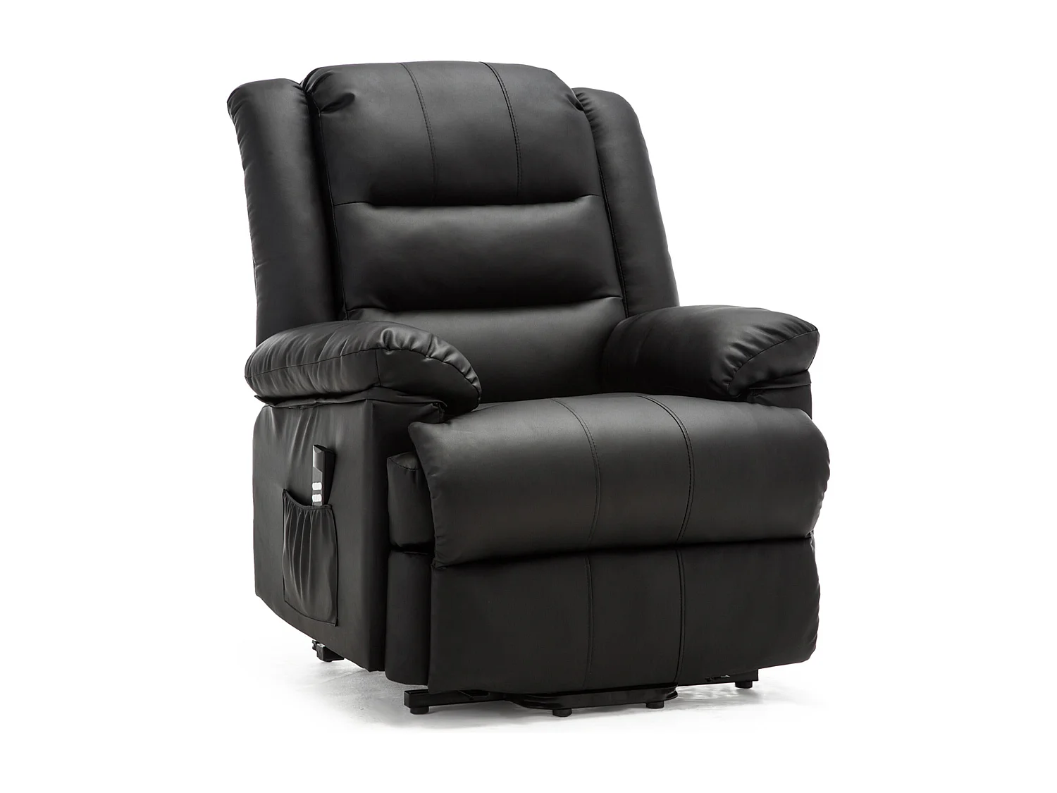 Loxley Dual Motor Electric Rise Recliner Bonded Leather Lift Chair
