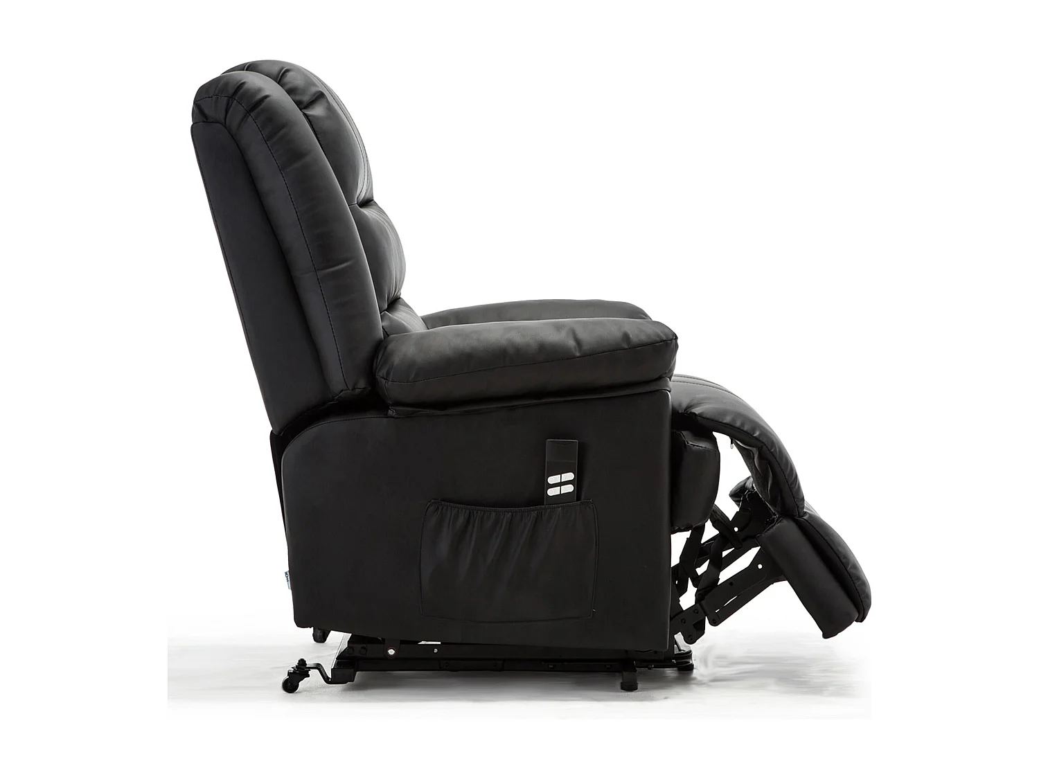 Loxley Dual Motor Electric Rise Recliner Bonded Leather Lift Chair