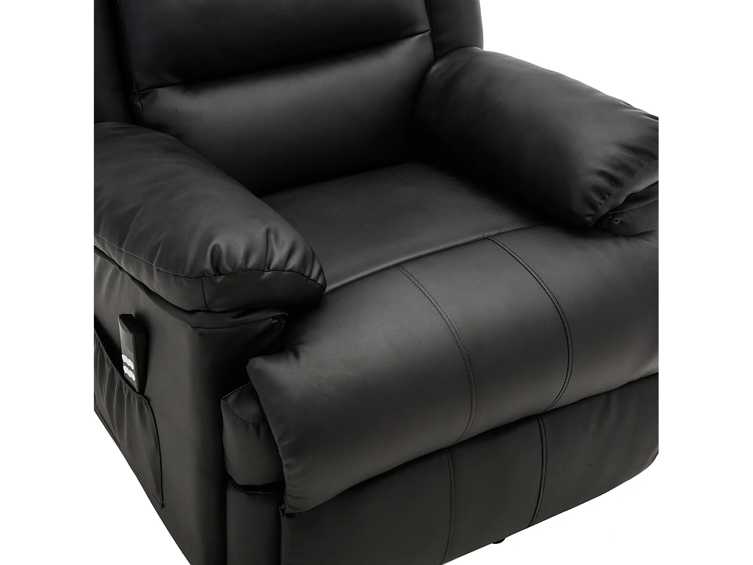 Loxley Dual Motor Electric Rise Recliner Bonded Leather Lift Chair