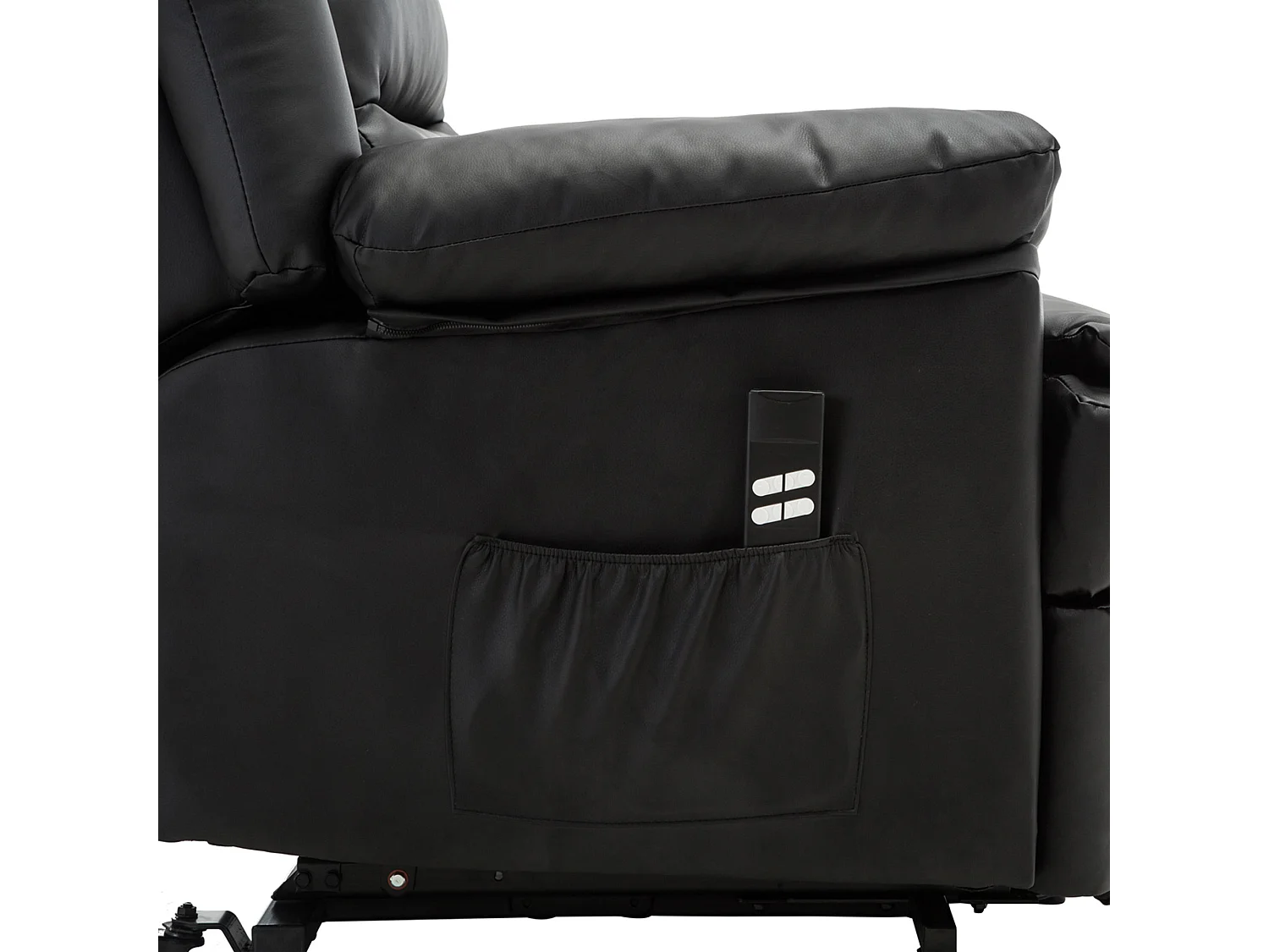 Loxley Dual Motor Electric Rise Recliner Bonded Leather Lift Chair