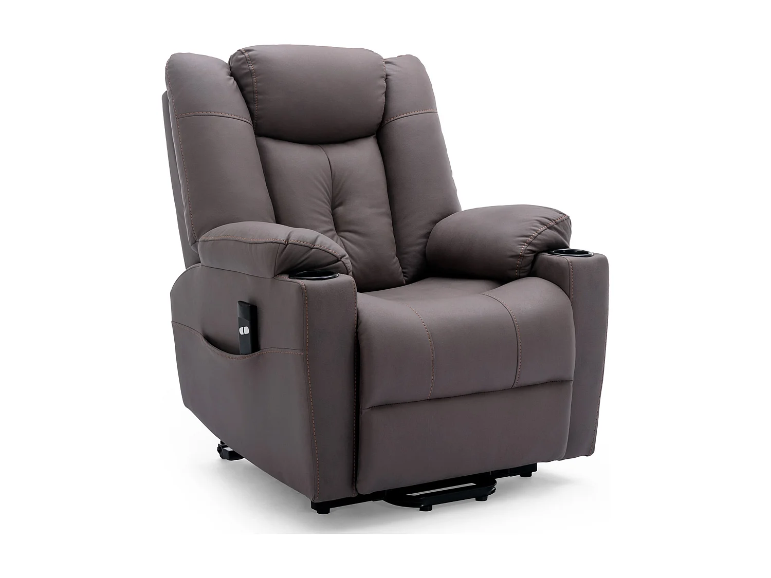 Afton Technology Fabric Single Motor Rise Recliner Lift Mobility Chair