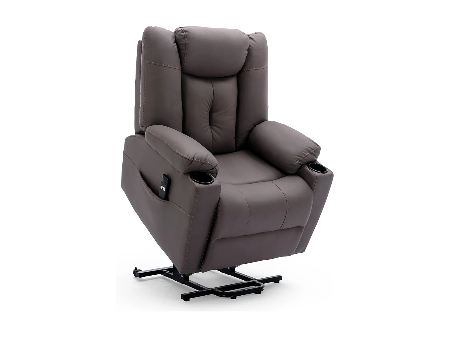 Afton Technology Fabric Single Motor Rise Recliner Lift Mobility Chair