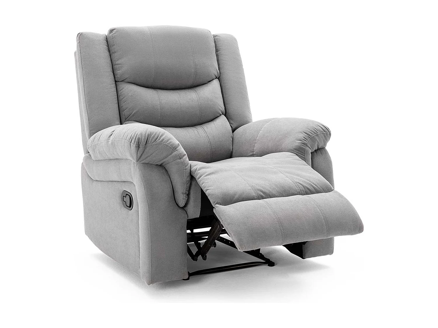 Seattle Manual Fabric Recliner Lounge Chair