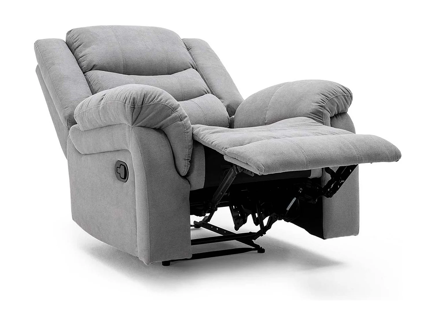 Seattle Manual Fabric Recliner Lounge Chair