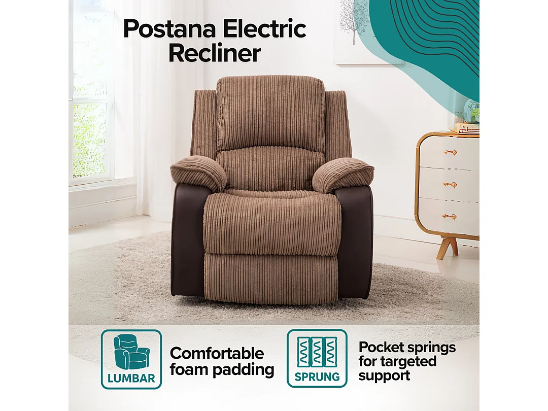 Postana Jumbo Cord Electric Recliner