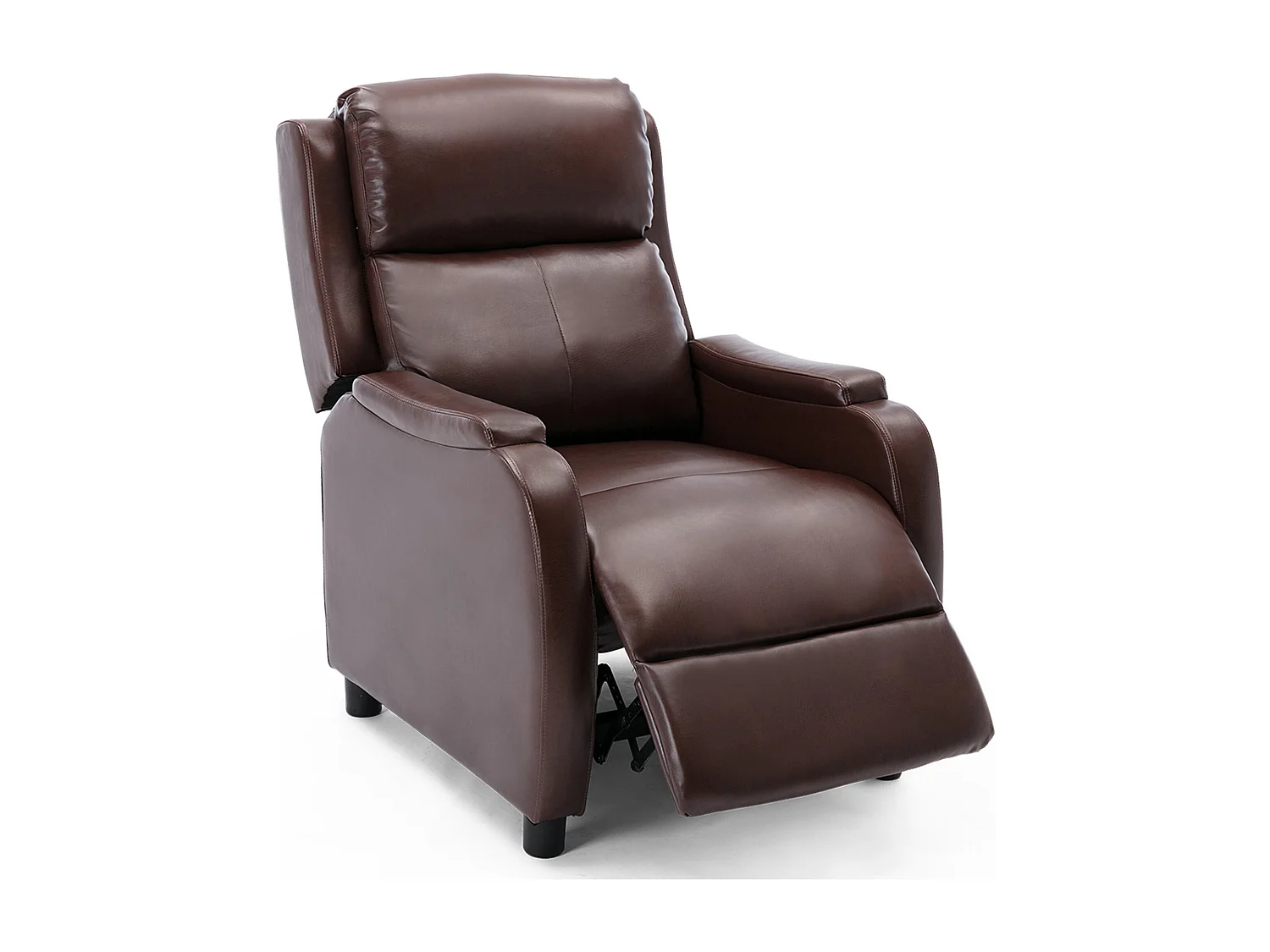 Churwell Bonded Leather Pushback Recliner Armchair Sofa Cinema Chair