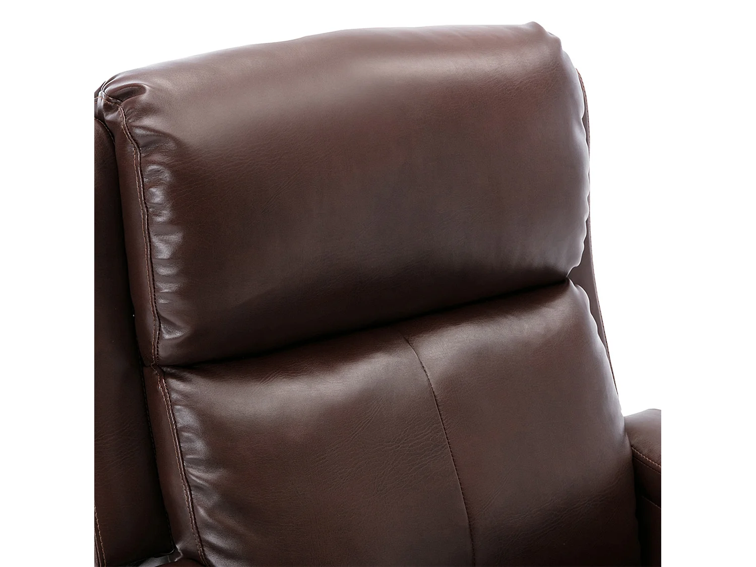 Churwell Bonded Leather Pushback Recliner Armchair Sofa Cinema Chair