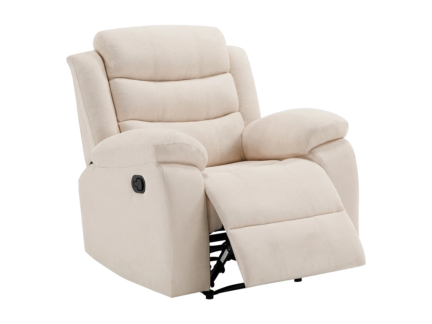 Boston 1 Seater Fabric Manual Recliner Chair