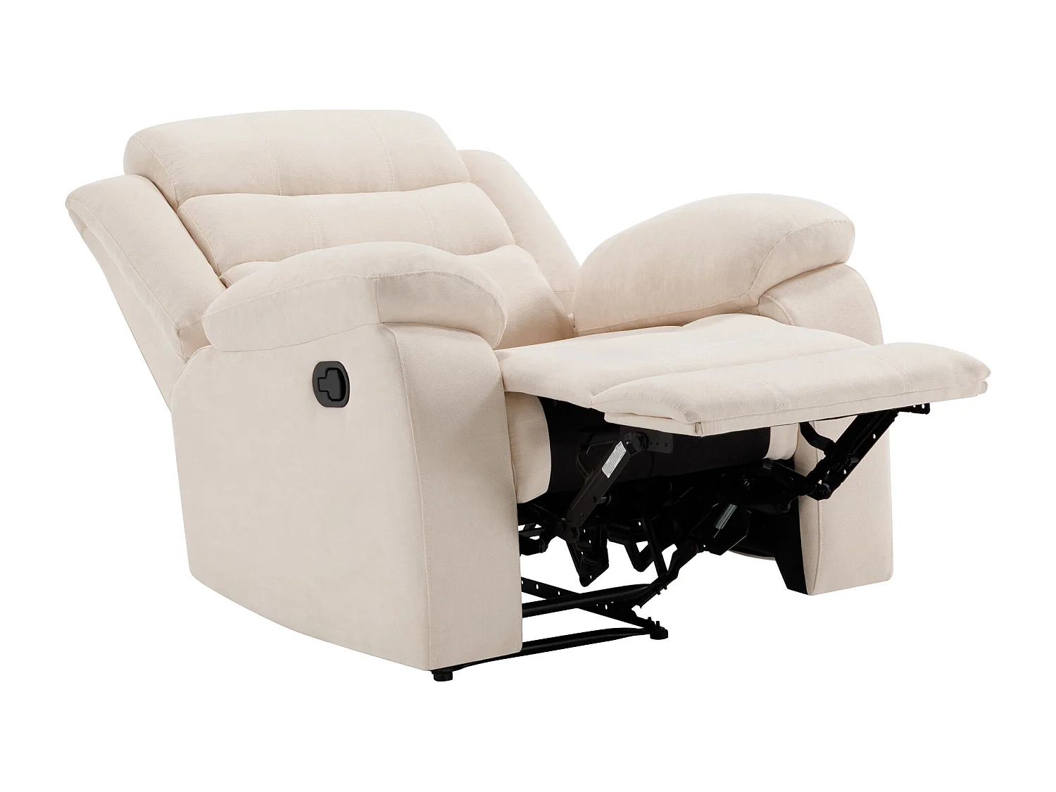 Boston 1 Seater Fabric Manual Recliner Chair