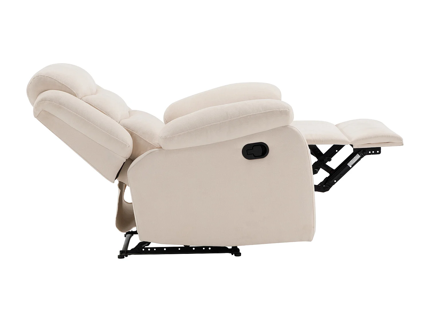 Boston 1 Seater Fabric Manual Recliner Chair