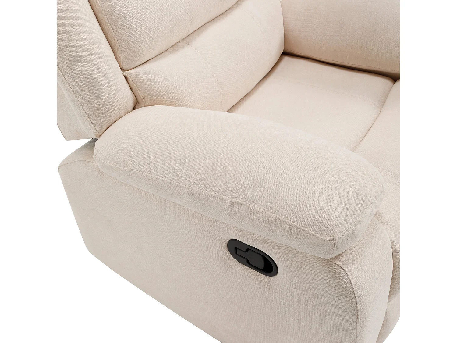 Boston 1 Seater Fabric Manual Recliner Chair