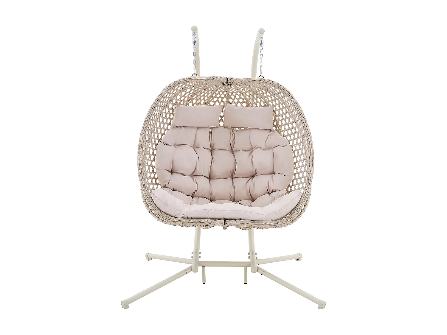 Sicily Double Hanging Rattan Egg Chair