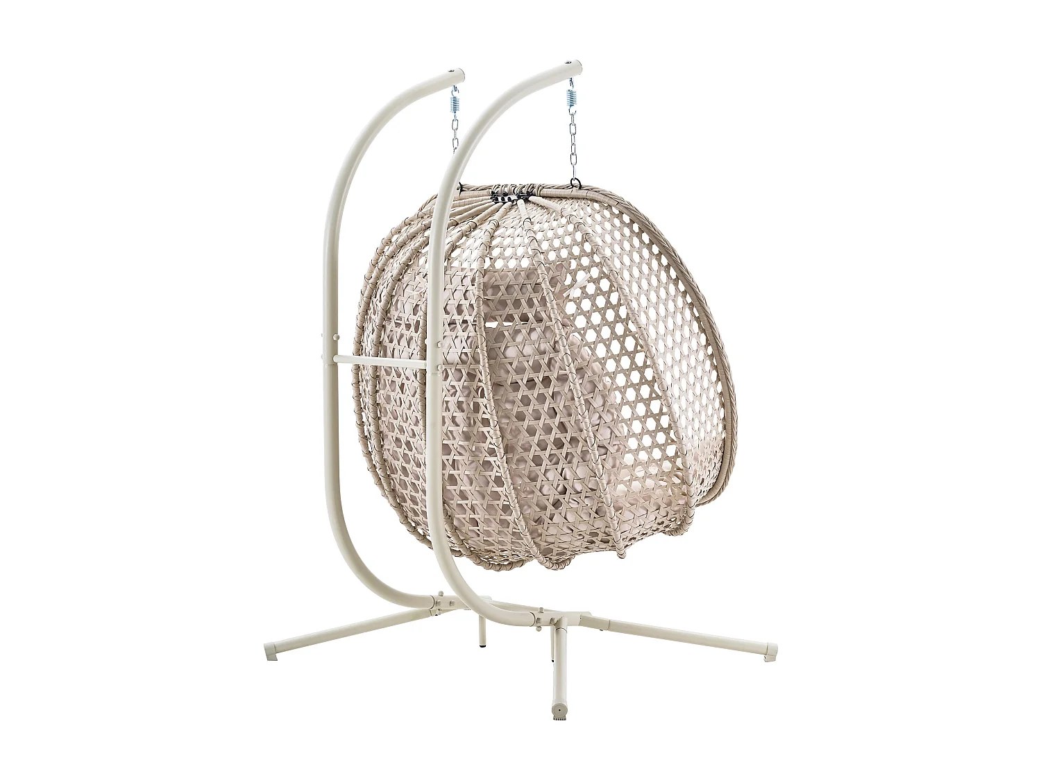 Sicily Double Hanging Rattan Egg Chair
