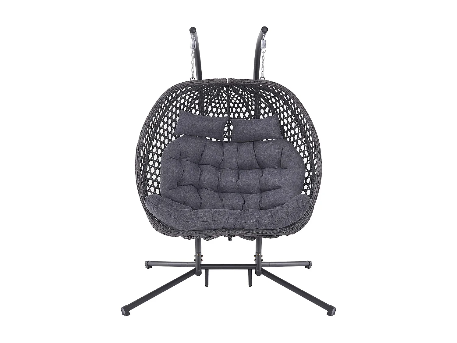 Sicily Double Hanging Rattan Egg Chair