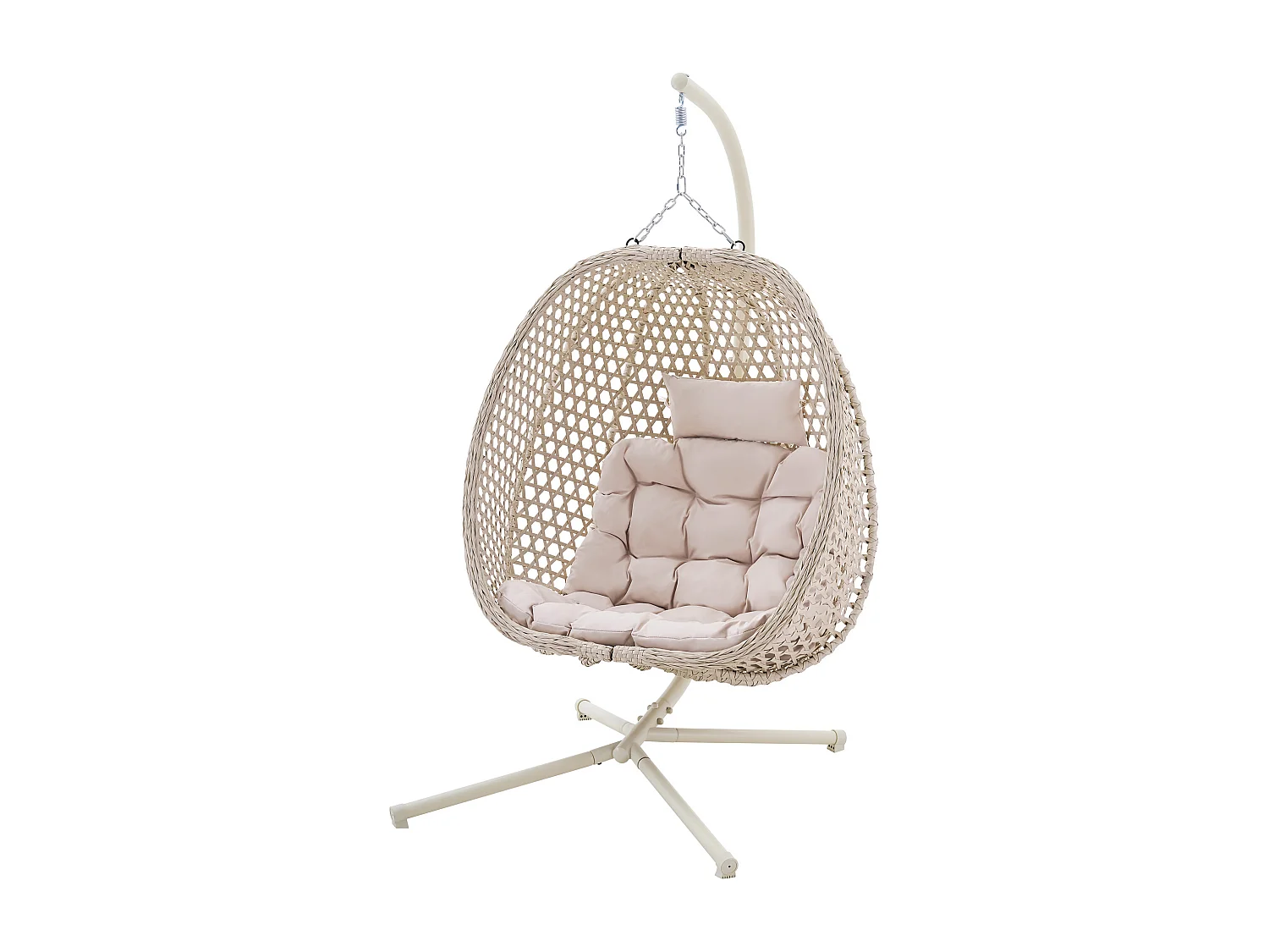 Como Hanging Rattan Egg Chair