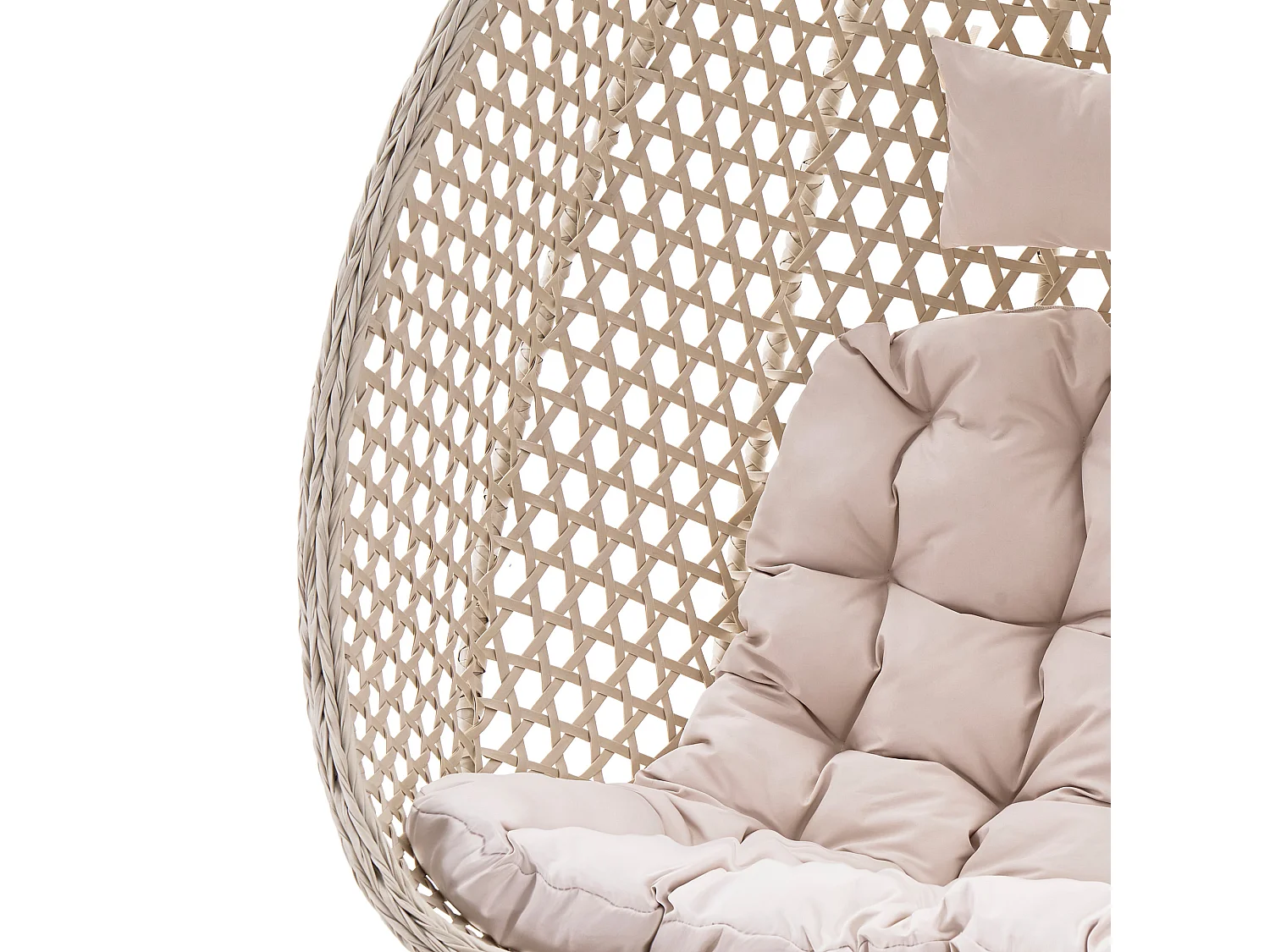 Como Hanging Rattan Egg Chair