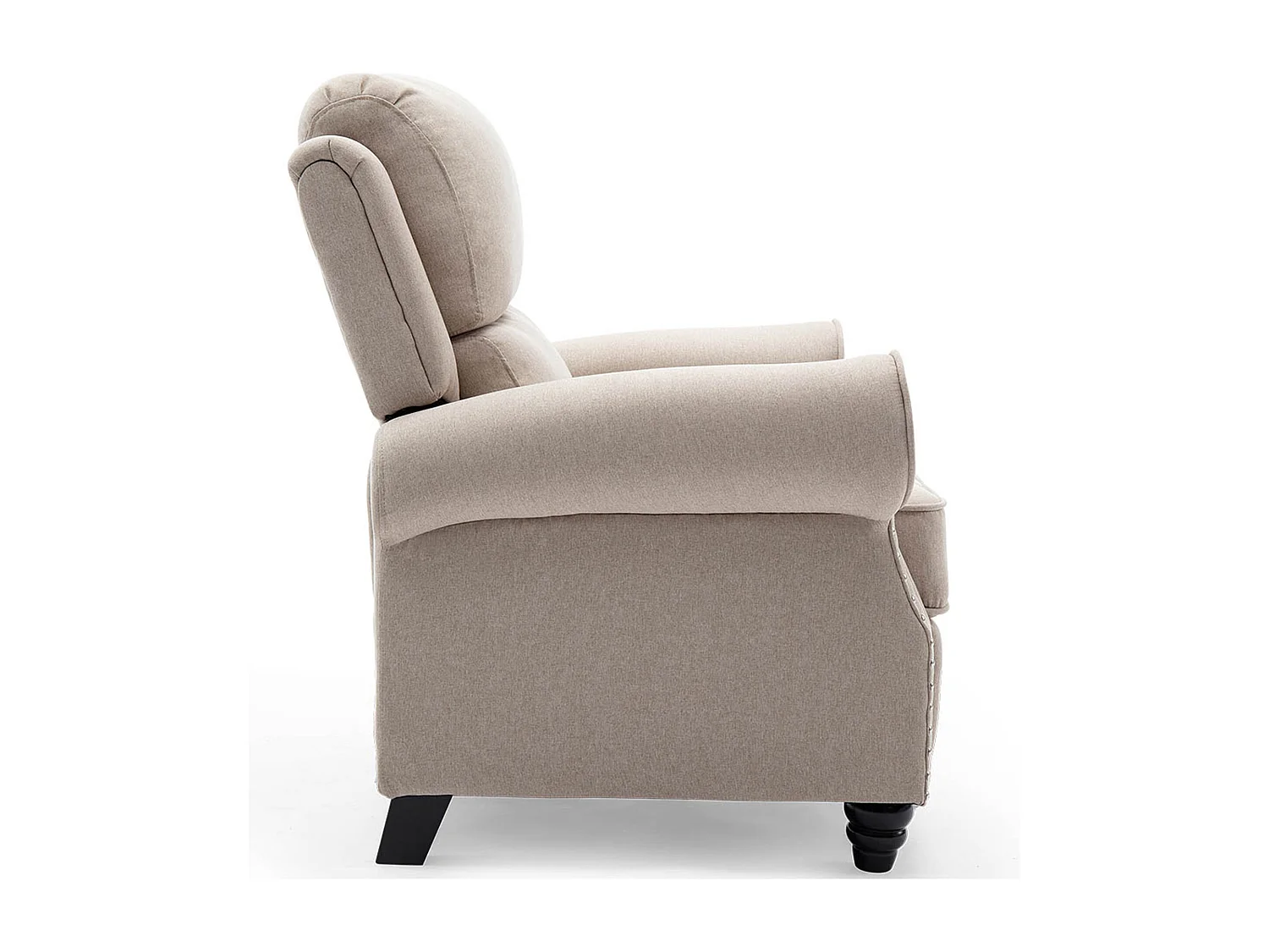 Duxford Fabric Pushback Recliner Armchair Sofa Occasional Chair